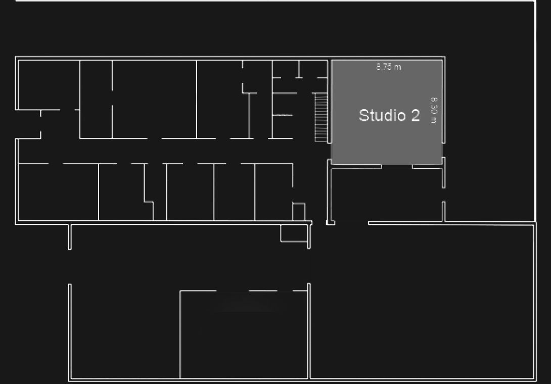 Grundriss Studio 2